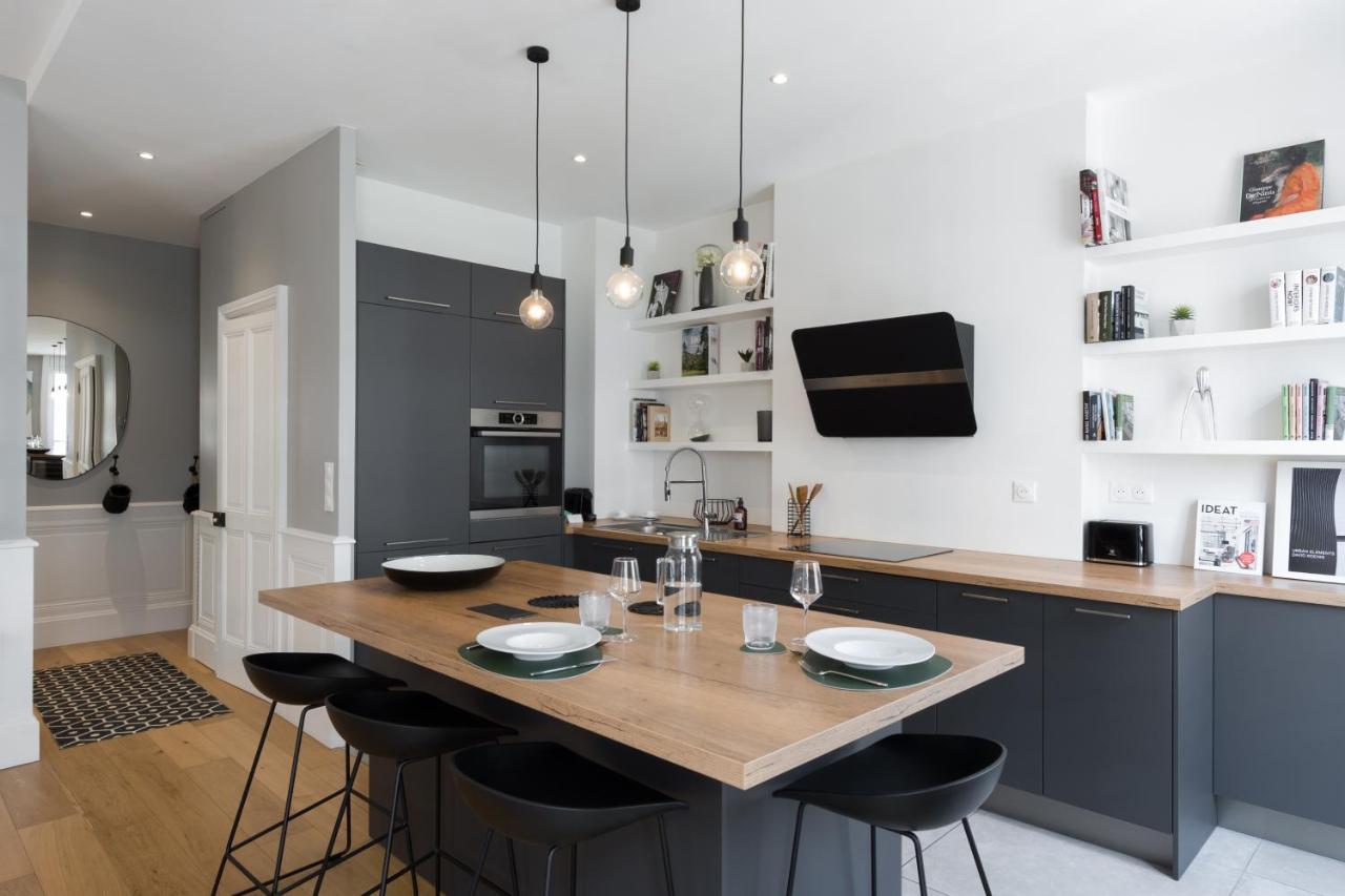 L'Aubelyne - Chic T2 Quartier Prefecture Leilighet Lyon Eksteriør bilde