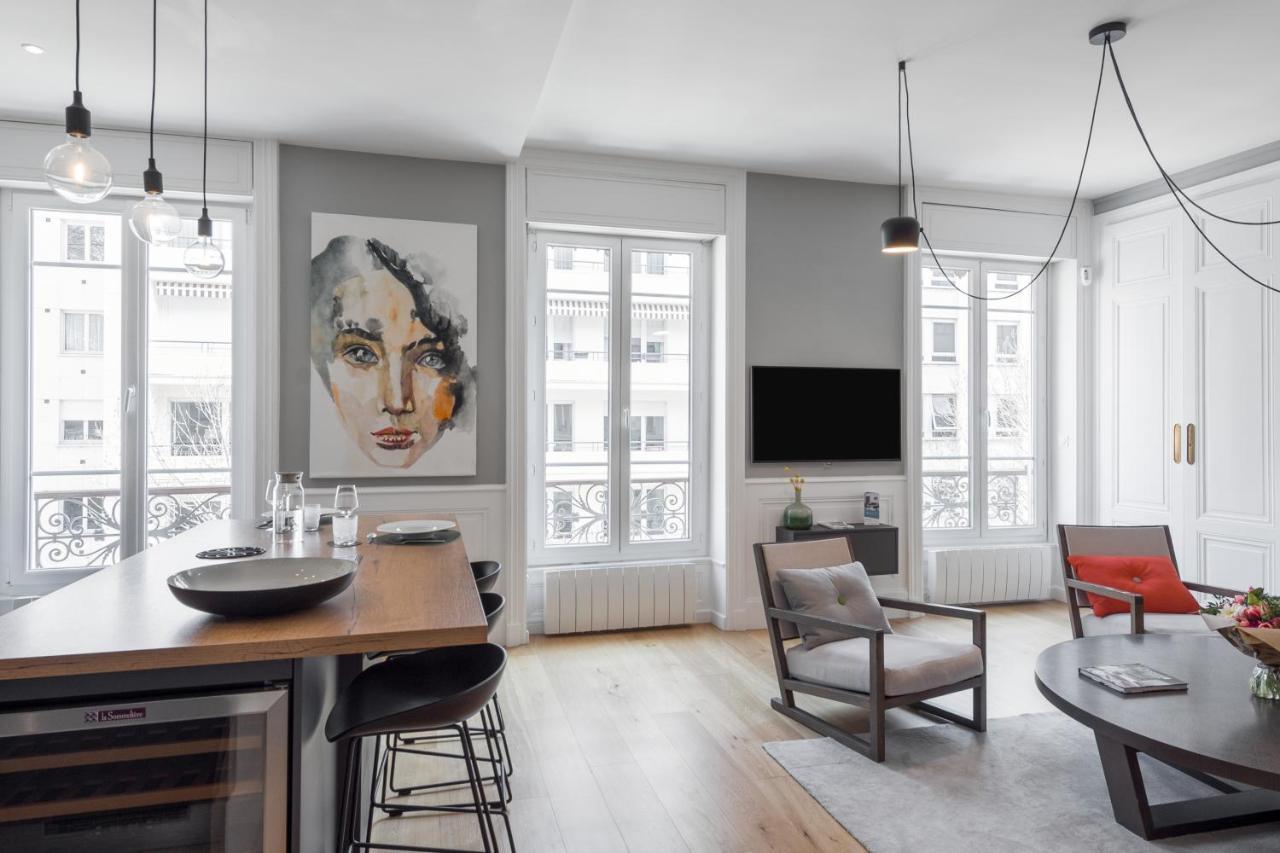 L'Aubelyne - Chic T2 Quartier Prefecture Leilighet Lyon Eksteriør bilde